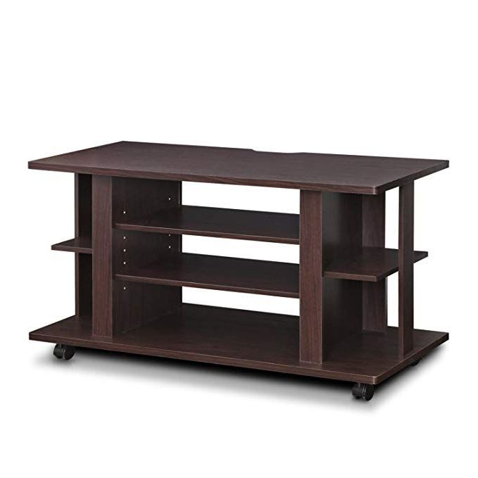 Pin On Television Stands And Entertainment Centers Inside Furinno Jaya Large Tv Stands With Storage Bin (View 6 of 20)
