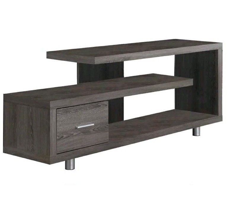 Ping Le On H2l | Taupe Living Room, Tv Stand With For Techni Mobili 53" Driftwood Tv Stands In Grey (Gallery 1 of 20)