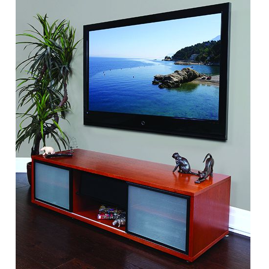 Plateau Sr V 65 Wb B Tv Stand Up To 70" Tvs In Walnut With Regard To Tv Mount And Tv Stands For Tvs Up To 65" (View 7 of 20)