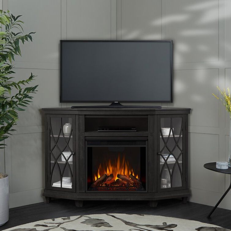 Real Flame Lynette Tv Stand For Tvs Up To 60" With Inside Lorraine Tv Stands For Tvs Up To 60&quot; With Fireplace Included (Gallery 18 of 20)