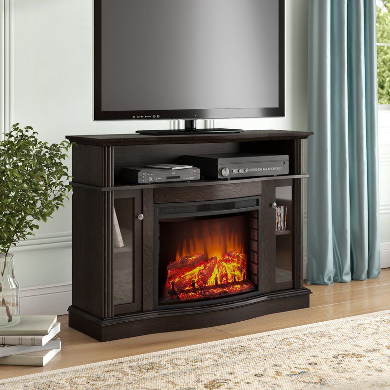 Red Barrel Studio® Welliver Tv Stand For Tvs Up To 50 Within Lorraine Tv Stands For Tvs Up To 60&quot; With Fireplace Included (Gallery 4 of 20)