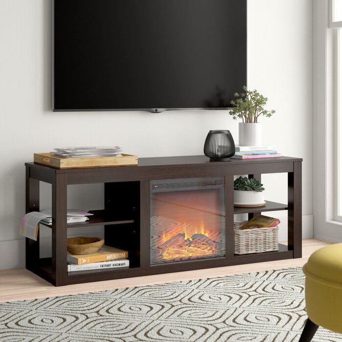 Rickard Tv Stand For Tvs Up To 65" With Fireplace Included Pertaining To Olinda Tv Stands For Tvs Up To 65&quot; (Gallery 6 of 20)