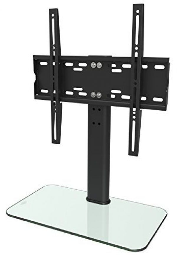 Ricoo Tv Stand Rack Fs304w Monitor Mount Universal Led Within Modern Black Universal Tabletop Tv Stands (View 4 of 20)