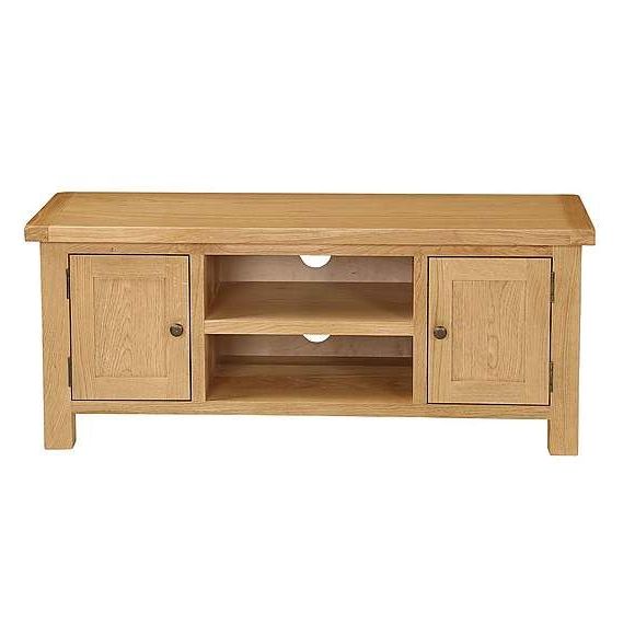 Sherbourne Oak Large Tv Stand In 2020 | Large Tv Stands Within Sherbourne Oak Corner Tv Stands (Gallery 1 of 20)
