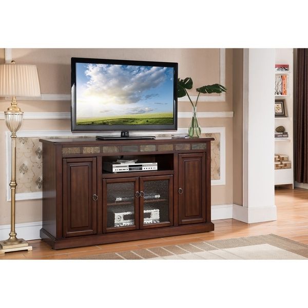 Shop Newman Mocha 48 Inch Rta Entertainment Tv Stand For Freya Wide Tv Stands (View 10 of 20)