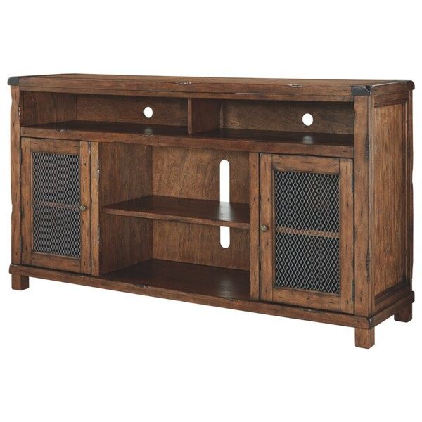 Shop Tamonie Casual Extra Large Tv Stand W/fireplace With Martin Svensson Home Barn Door Tv Stands In Multiple Finishes (Gallery 5 of 20)