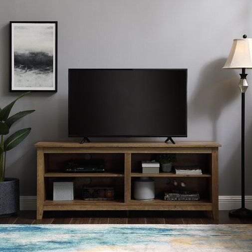 Sunbury Tv Stand For Tvs Up To 65" | Wood Tv Stand Rustic For Sunbury Tv Stands For Tvs Up To 65" (View 5 of 20)