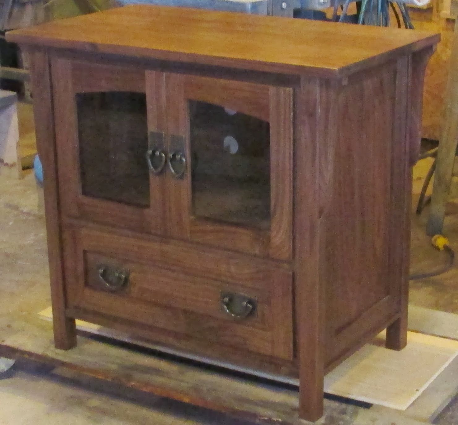 Tom Kies Woodworks: 36" Wide Walnut Tv Stand Throughout Deco Wide Tv Stands (View 13 of 20)