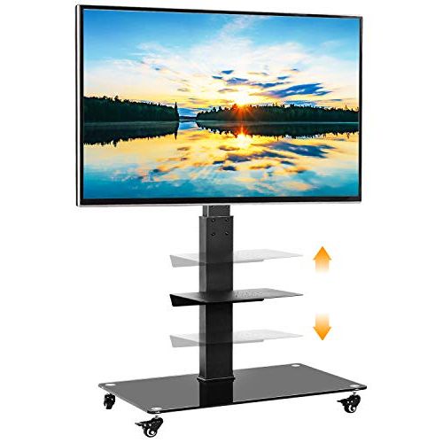 Top 10 Movable Tv Stand – Electronics Mounts – Skrowkni Throughout Mount Factory Rolling Tv Stands (View 17 of 20)
