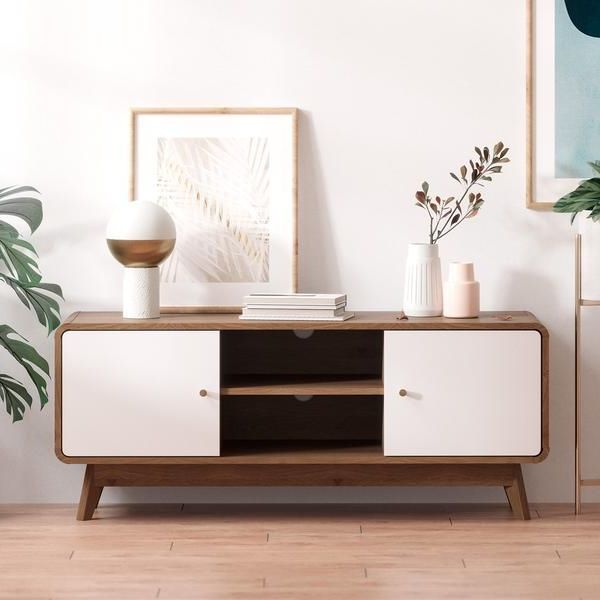 Tv Cabinet Entertainment Unit (freya Collection) In 2020 With Freya Wide Tv Stands (View 5 of 20)