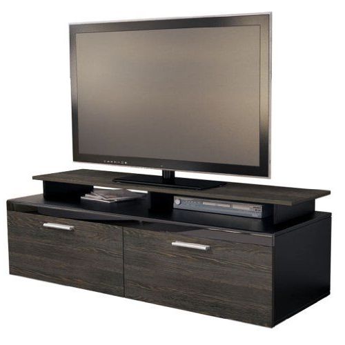 Tv Stand Unit Atlanta In Black Matt / Mali Wenge With Tv Pertaining To Dillon Black Tv Unit Stands (Gallery 14 of 20)