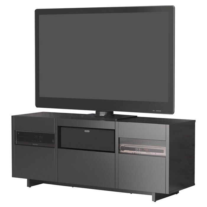 Wade Logan Hopewell Tv Stand With Audio Towers & Reviews Inside Logan Tv Stands (View 9 of 20)