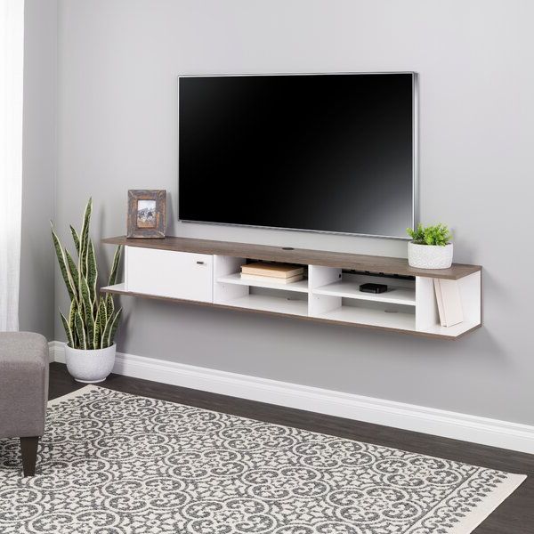 Wade Logan® Rooney Floating Tv Stand For Tvs Up To 85 In Logan Tv Stands (View 18 of 20)