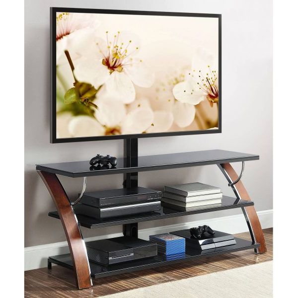 Whalen Payton 3 In 1 Flat Panel Tv Stand For Tvs Up To 65″ Regarding Karon Tv Stands For Tvs Up To 65" (View 11 of 20)