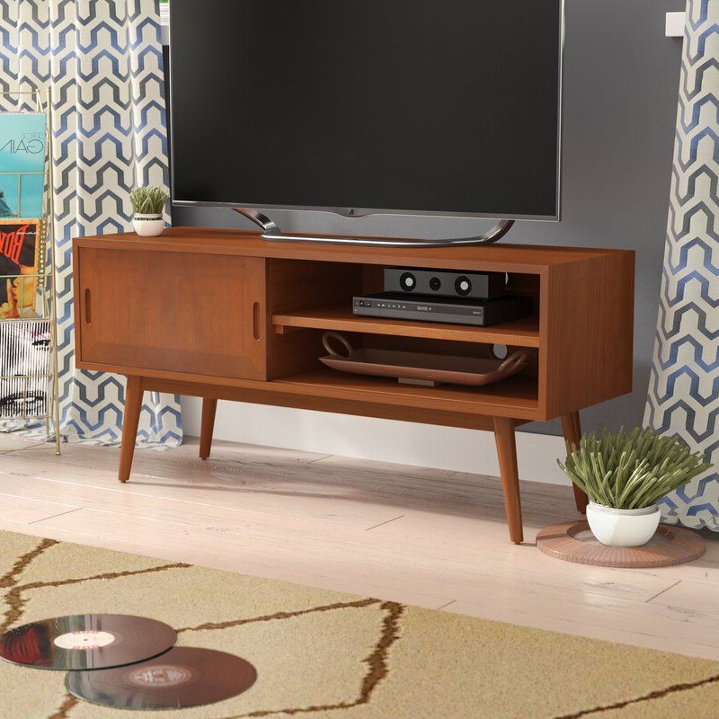 Wrought Studio Staveley Solid Wood Tv Stand For Tvs Up To For Giltner Solid Wood Tv Stands For Tvs Up To 65&quot; (View 15 of 20)