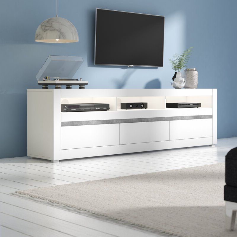 Zipcode Design Luann Tv Stand For Tvs Up To 88" & Reviews With Regard To Ailiana Tv Stands For Tvs Up To 88" (Gallery 10 of 20)