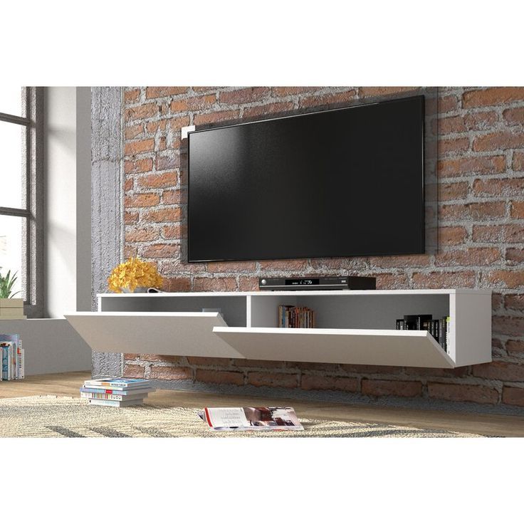 Patty Floatingtv Stand For Tvs Up To 78 Inches & Reviews Within Wall Mounted Floating 63" Tv Stands (Gallery 25 of 27)