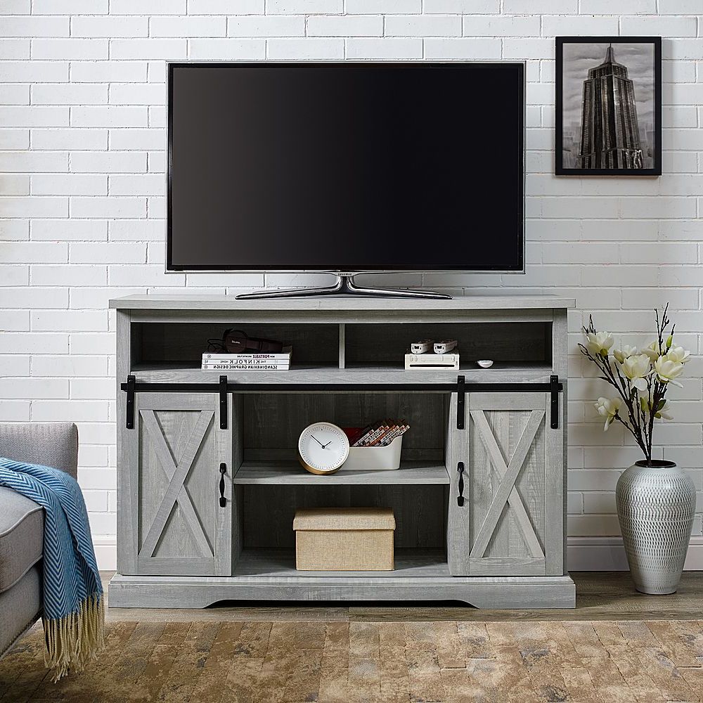 Walker Edison – Farmhouse Tv Stand For Most Tvs Up To 56 With Modern Farmhouse Tv Stands (Gallery 29 of 31)