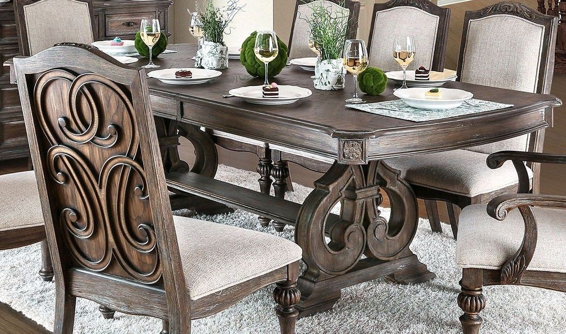 Best And Newest Rustic Honey Dining Tables Within Arcadia Rustic Natural Tone Extendable Rectangular Dining (View 14 of 20)