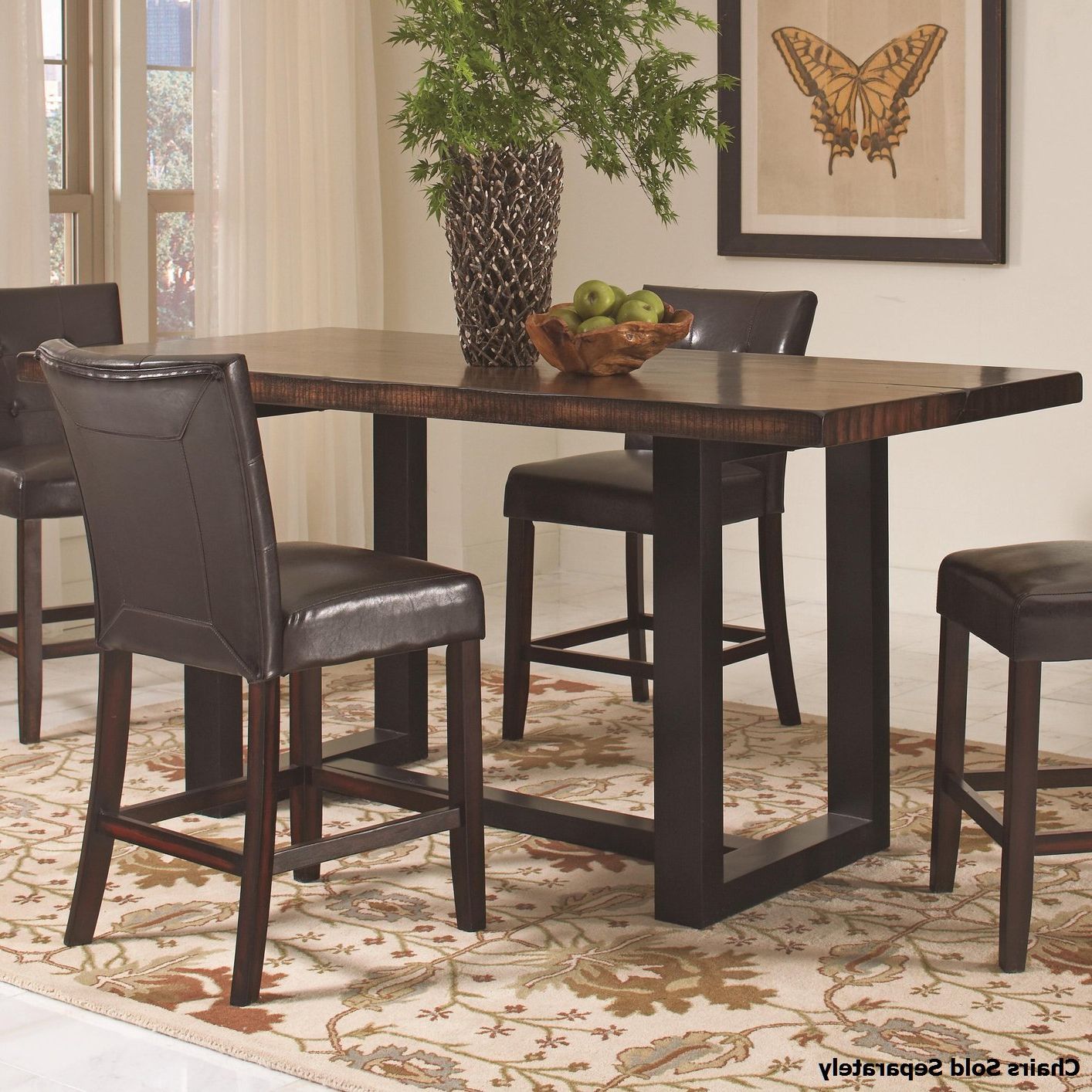 Brown Dining Tables Intended For Preferred Brown Wood Dining Table – Steal A Sofa Furniture Outlet (View 1 of 20)