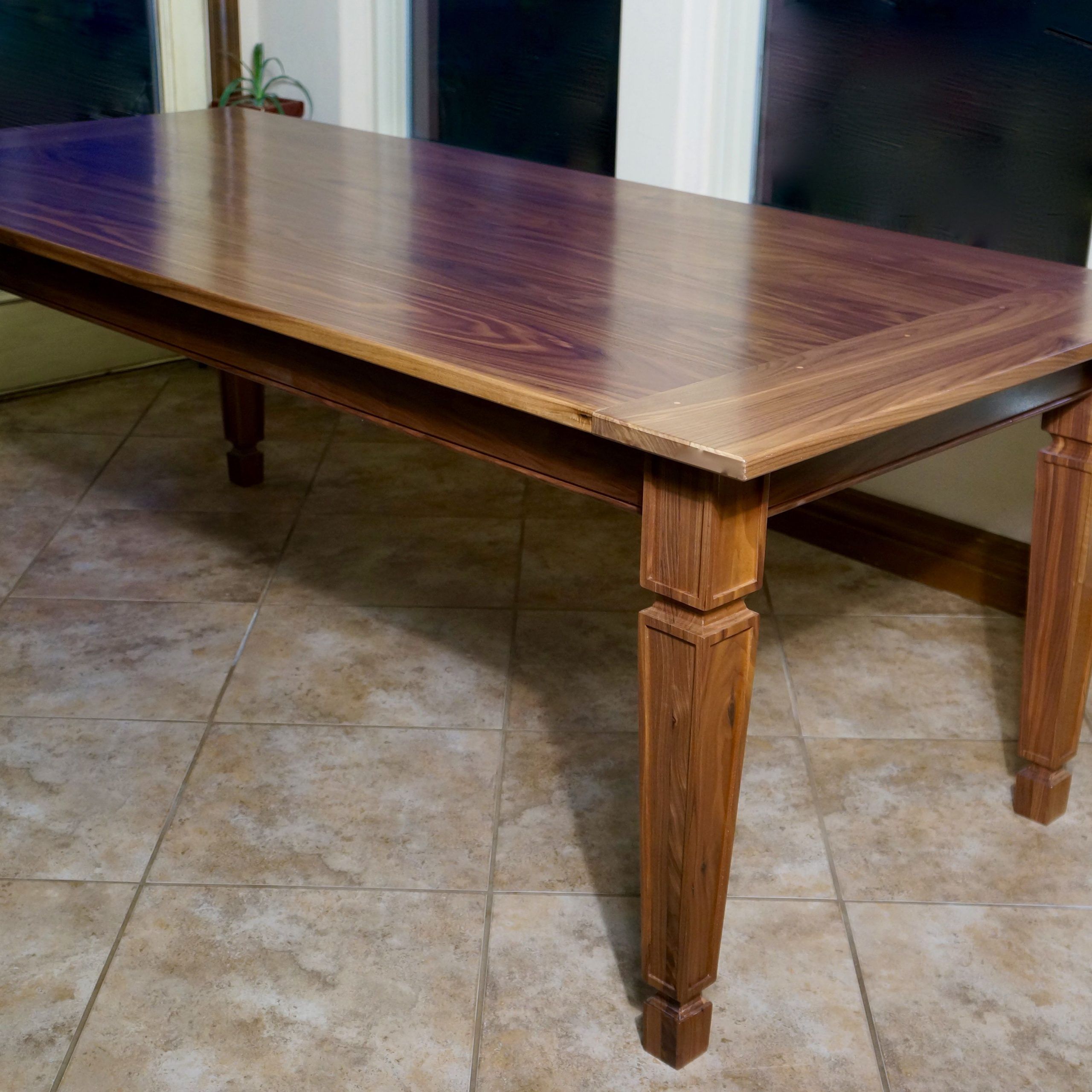 Buy Custom Made Solid Walnut Dining Table, Made To Order Inside Most Up To Date Walnut Tove Dining Tables (View 1 of 20)