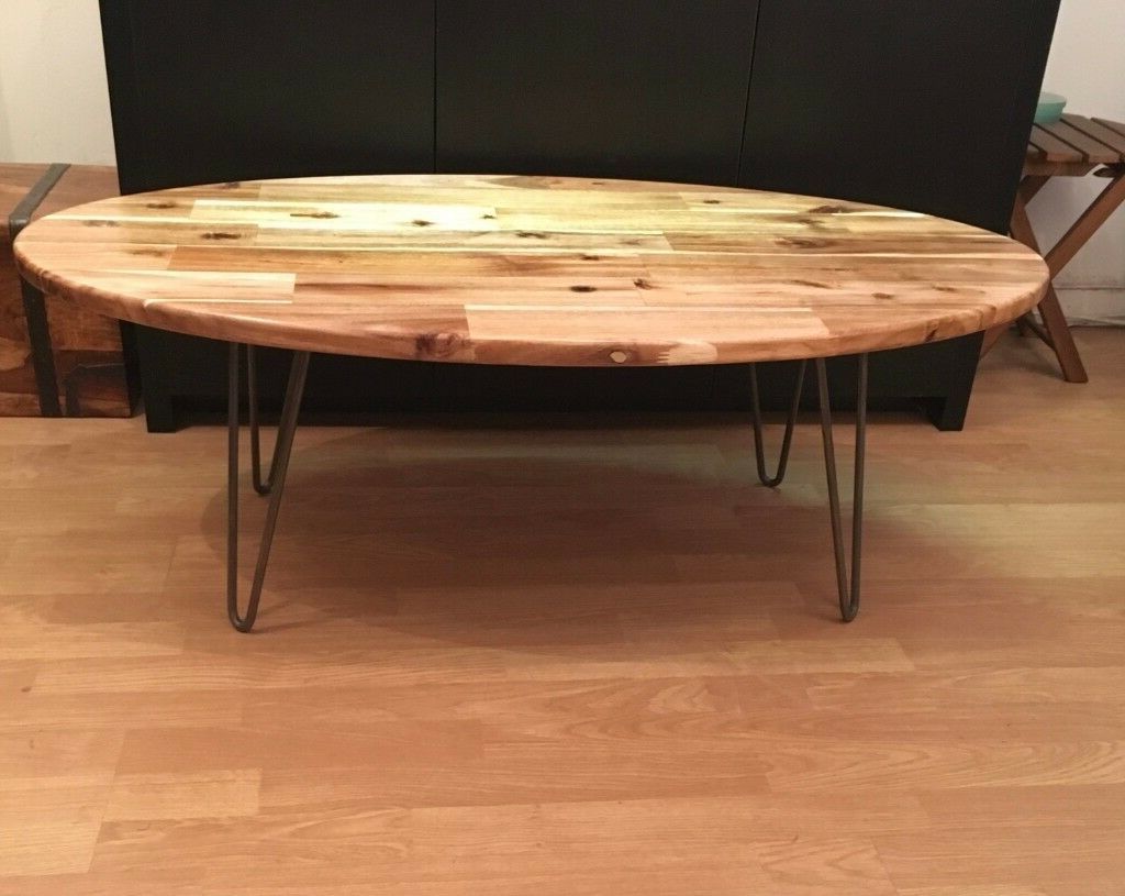 Coffee Table With Hairpin Legs – Brand New  Jimmy Pertaining To Preferred Drop Leaf Tables With Hairpin Legs (View 8 of 20)