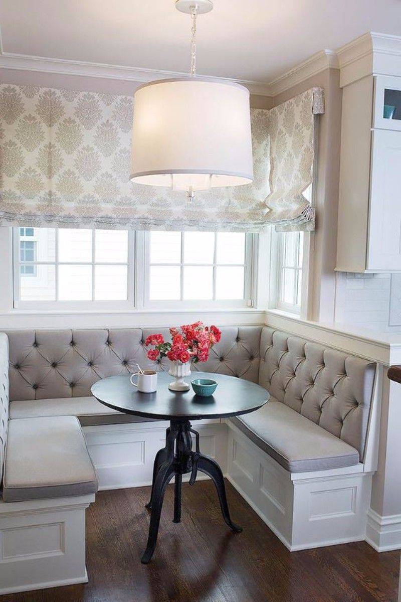 Favorite 40 Amazing Breakfast Nooks Ideas For Your Interior Décor Within White Corner Nooks (View 7 of 20)