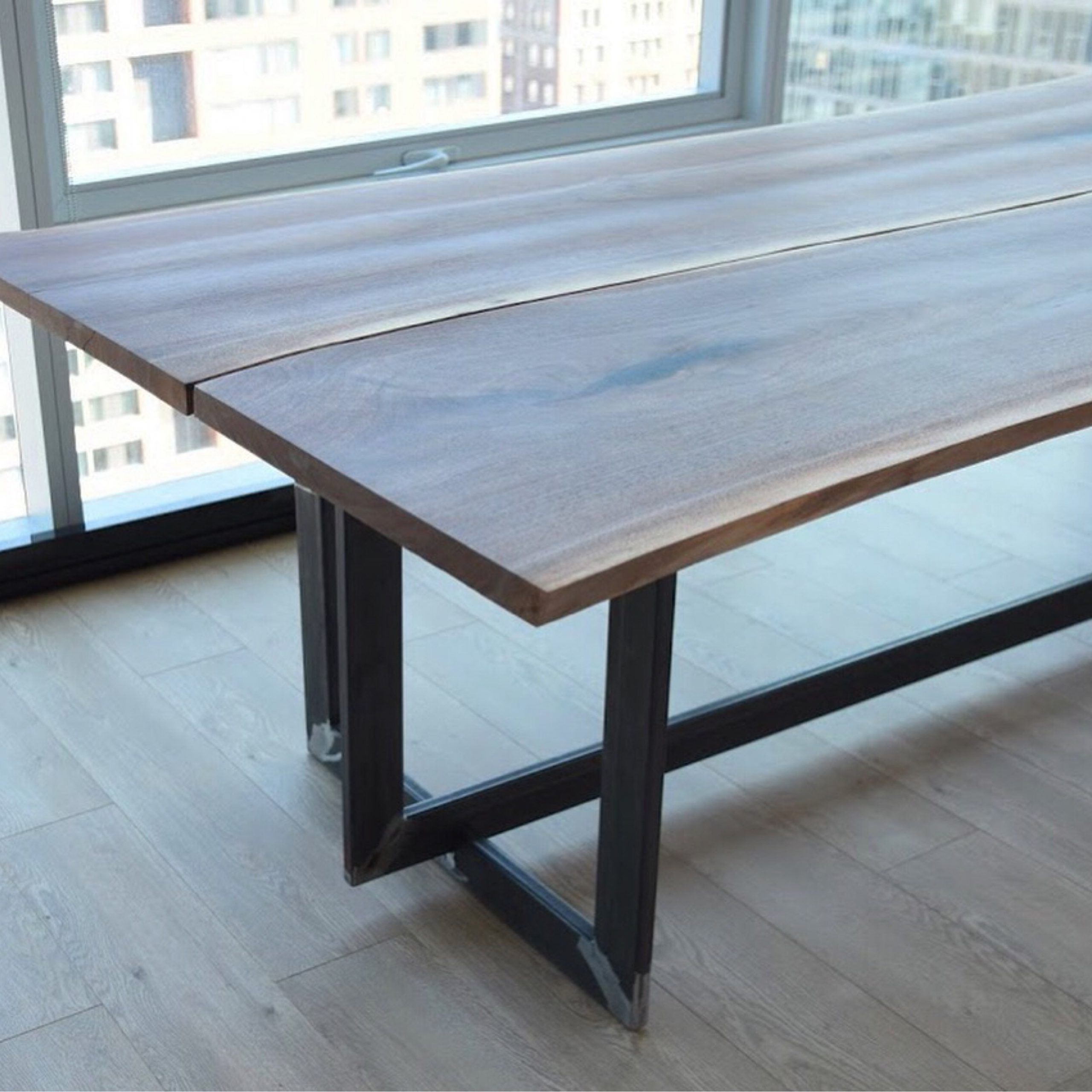 Favorite Black Walnut Live Edge Dining Table, Black Walnut Table With Black And Walnut Dining Tables (View 15 of 20)