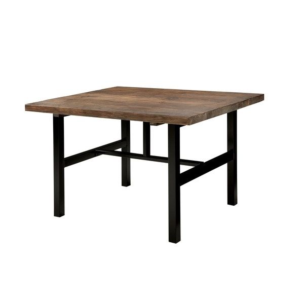 Favorite Shop Carbon Loft Lawrence Reclaimed Wood 48 Inch Dining Intended For Vintage Brown 48 Inch Round Dining Tables (View 7 of 20)