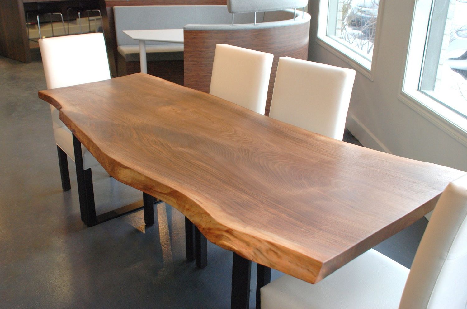 Latest Black And Walnut Dining Tables With Live Edge Black Walnut Dining Tableboisdesign On Etsy (View 4 of 20)