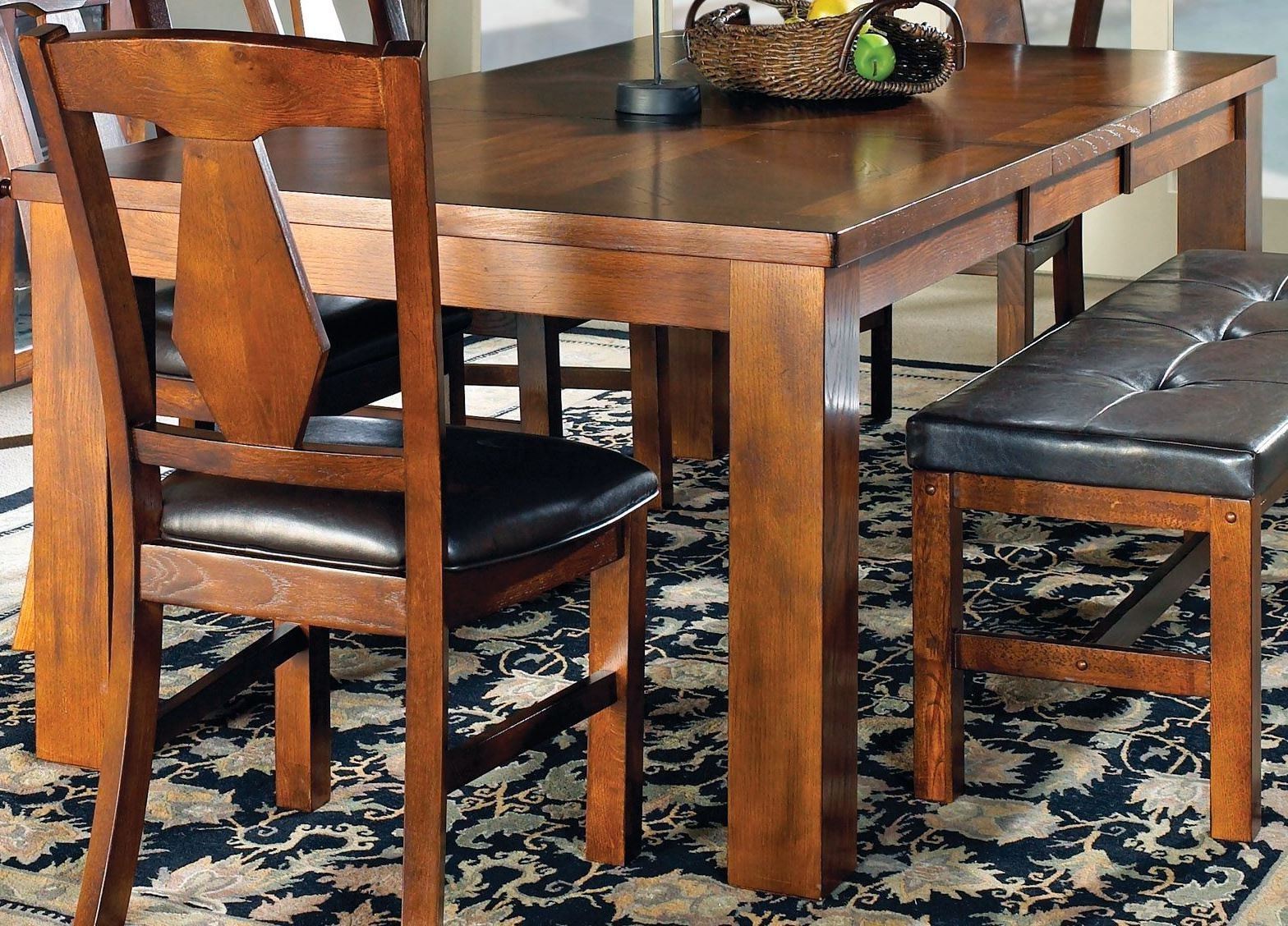 Latest Lakewood Medium Oak Extendable Rectangular Dining Table Within Natural Rectangle Dining Tables (View 1 of 20)