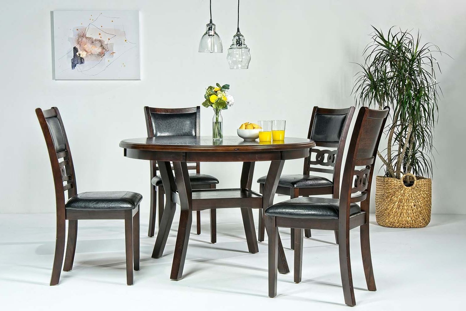 Mor With Regard To 2020 Dark Brown Round Dining Tables (View 11 of 20)