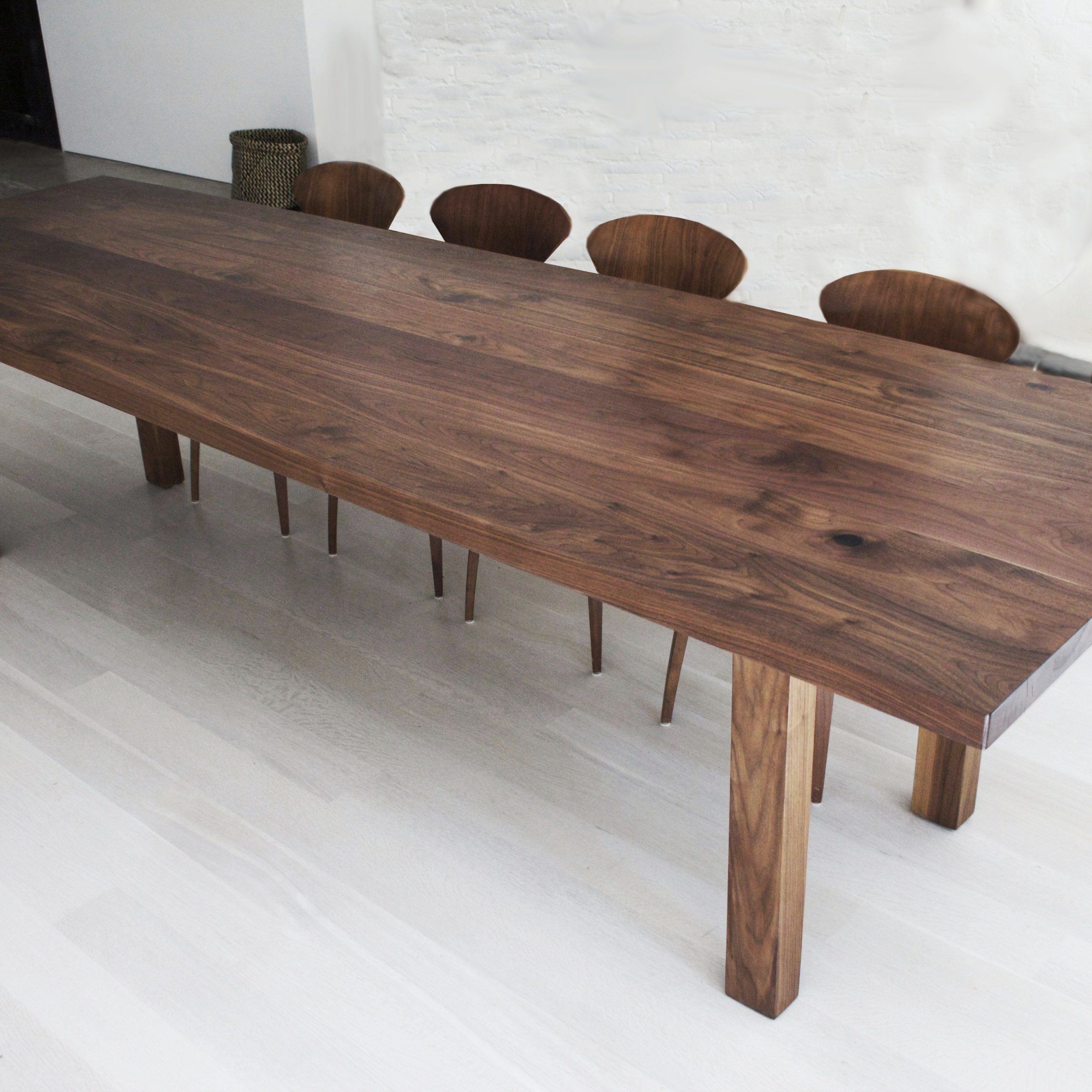 Most Current Walnut Tove Dining Tables In Buy Custom Solid Walnut Dining Table, Made To Order From (View 11 of 20)