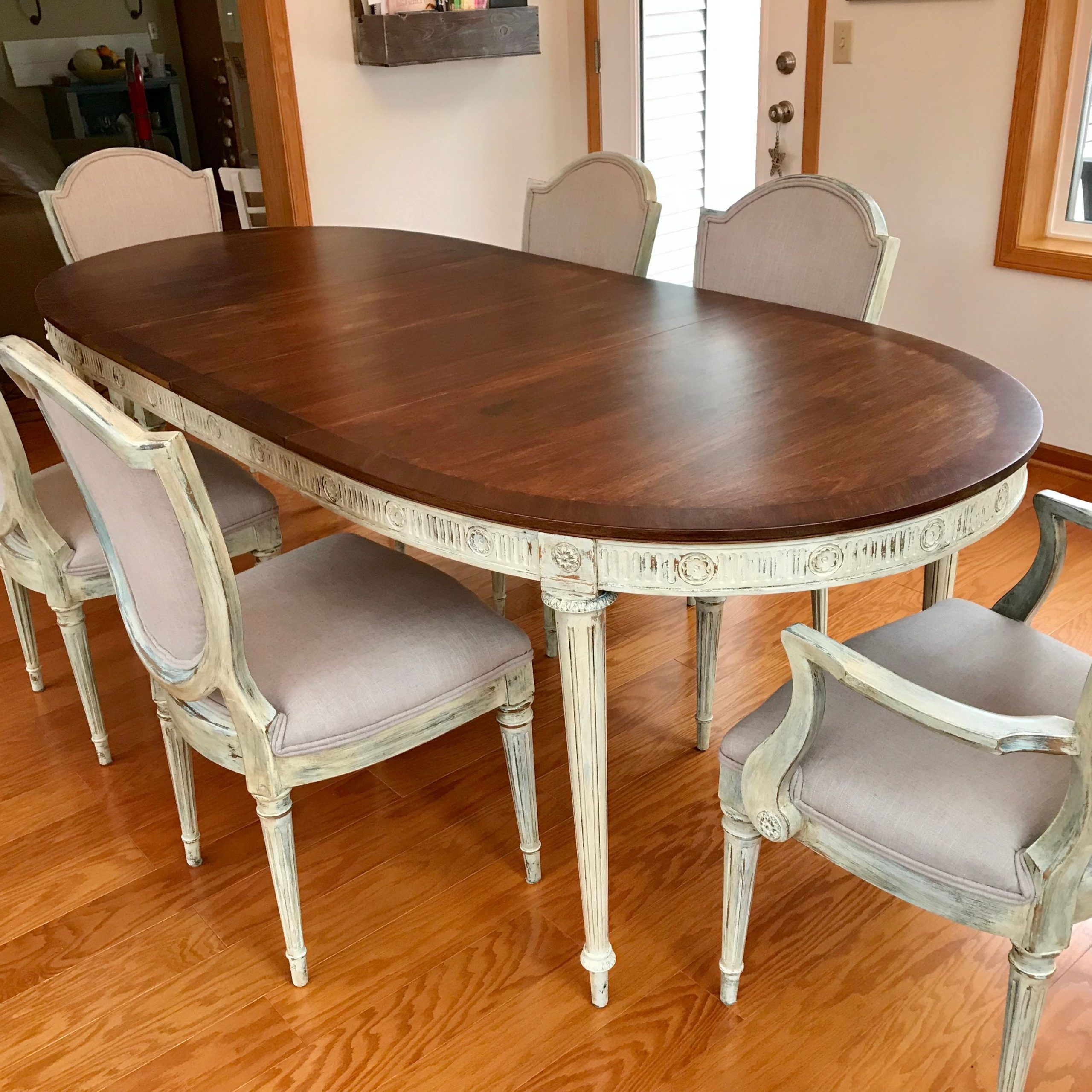 Most Popular Dark Oak Wood Dining Tables Intended For Dining Table (View 4 of 20)