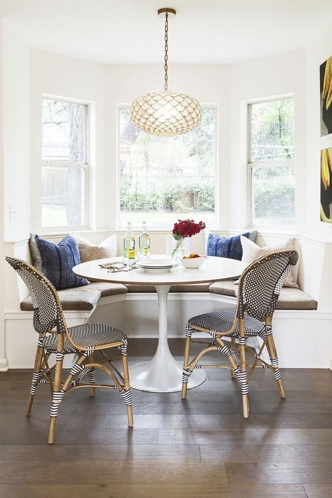 Most Recently Released 50 Chic Breakfast Nook Ideas I – Khk Designs Pertaining To White Corner Nooks (View 1 of 20)