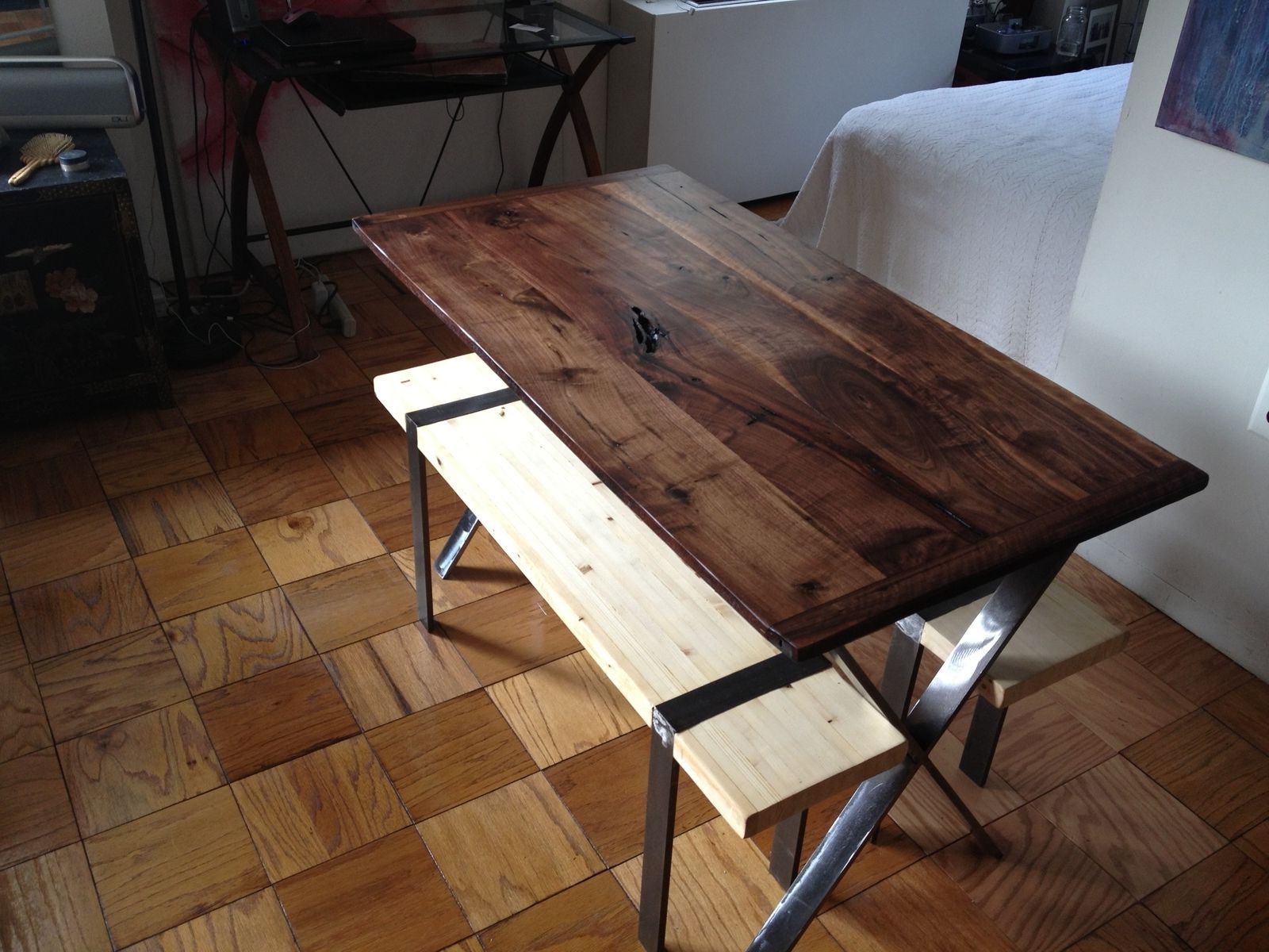 Newest Black And Walnut Dining Tables With Custom Made Black Walnut Dining Tabletlaustindesign (View 10 of 20)