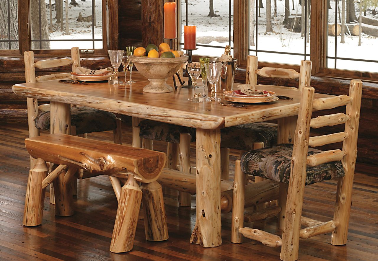 Rustic Furniture Malltimber In Rustic Honey Dining Tables (View 1 of 20)