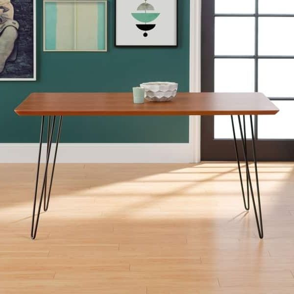Trendy Overstock: Online Shopping – Bedding, Furniture Throughout Drop Leaf Tables With Hairpin Legs (View 2 of 20)