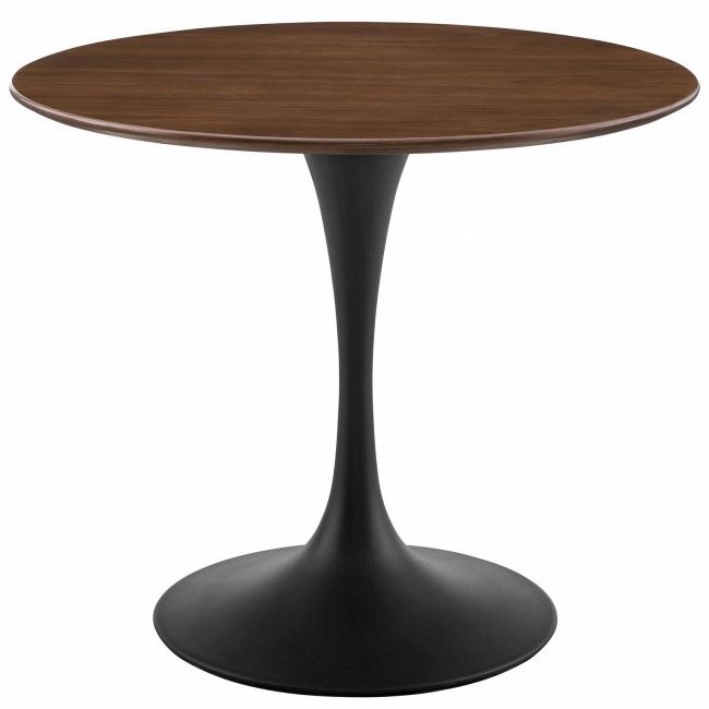 Walnut Tove Dining Tables With Best And Newest Lippa Black Walnut 36 Inch Round Walnut Dining Table Eei (View 16 of 20)