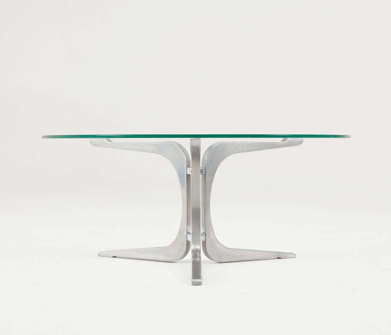 2019 Coffee Tables With Tripod Legs In Tripod Aluminum Cocktail Table For Sale At 1stdibs (View 9 of 20)