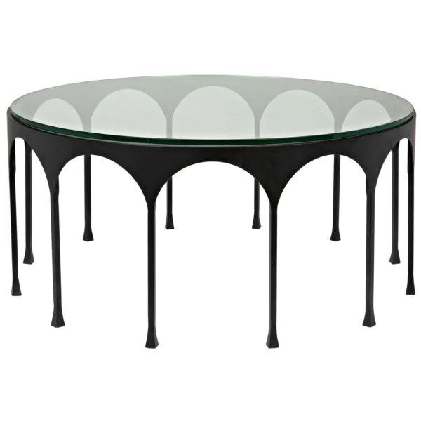 Achille Coffee Table In Black Metalnoir (Gallery 12 of 20)