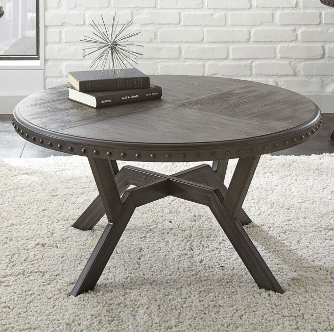 Alamo Round Cocktail Table – 1stopbedrooms (View 10 of 20)