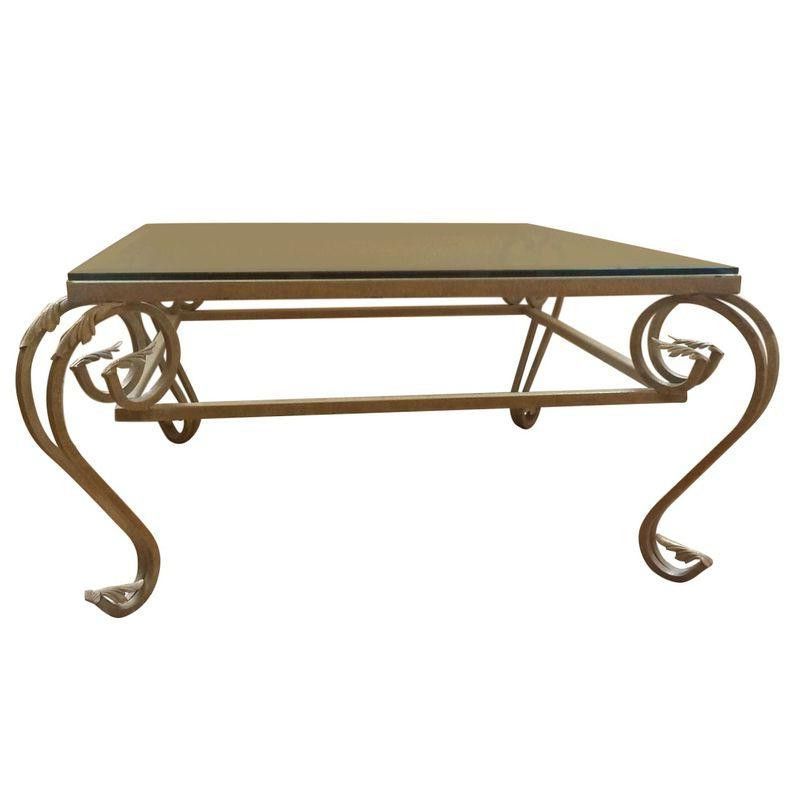 Antique Gold Leaf Coffee Table (View 6 of 20)