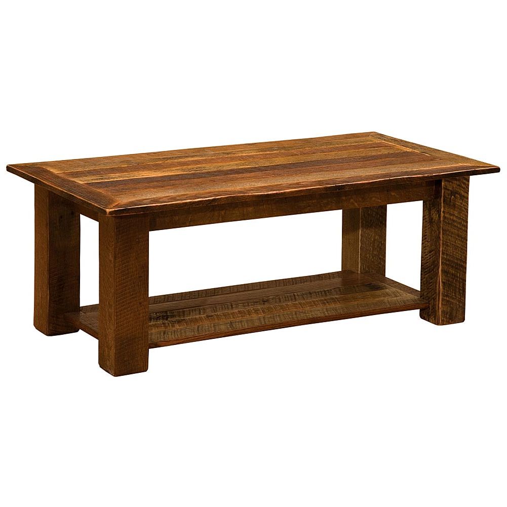 Barnwood Coffee Table: Cabin Place Intended For Famous Barnwood Coffee Tables (Gallery 15 of 20)