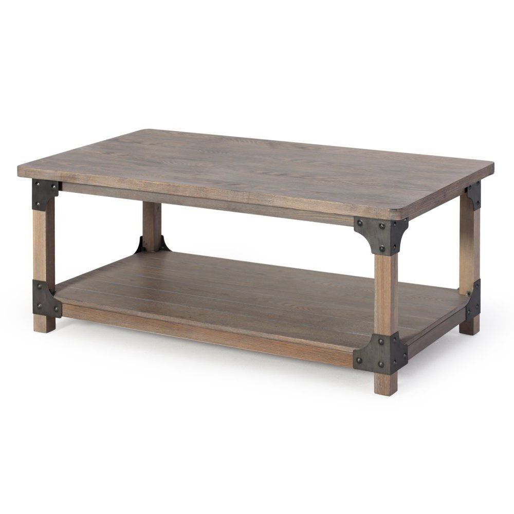 Belham Living Jamestown Rustic Coffee Table With Unique Within Favorite Rustic Bronze Patina Coffee Tables (View 10 of 20)