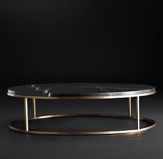 Black Marble Coffee Table For Well Known Black Metal And Marble Coffee Tables (Gallery 4 of 20)