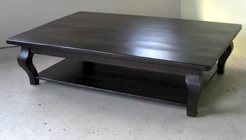 Black Washed Oak Coffee Table – Ecustomfinishes Regarding Preferred Rustic Oak And Black Coffee Tables (View 9 of 20)