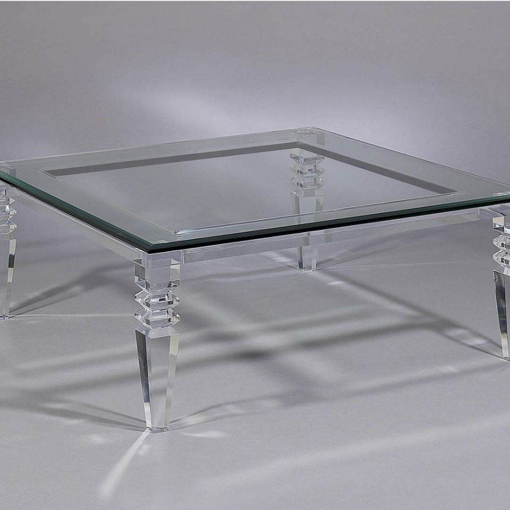 Clear Acrylic Coffee Table – Buy Clear Acrylic Coffee With 2020 Silver And Acrylic Coffee Tables (Gallery 16 of 20)