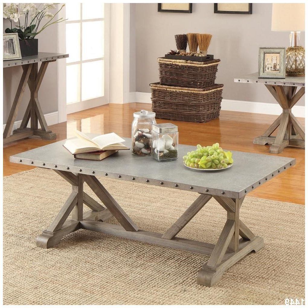 Coaster 703748 Home Furnishings Coffee Table, Driftwood Inside Fashionable Gray Driftwood Storage Coffee Tables (Gallery 19 of 20)