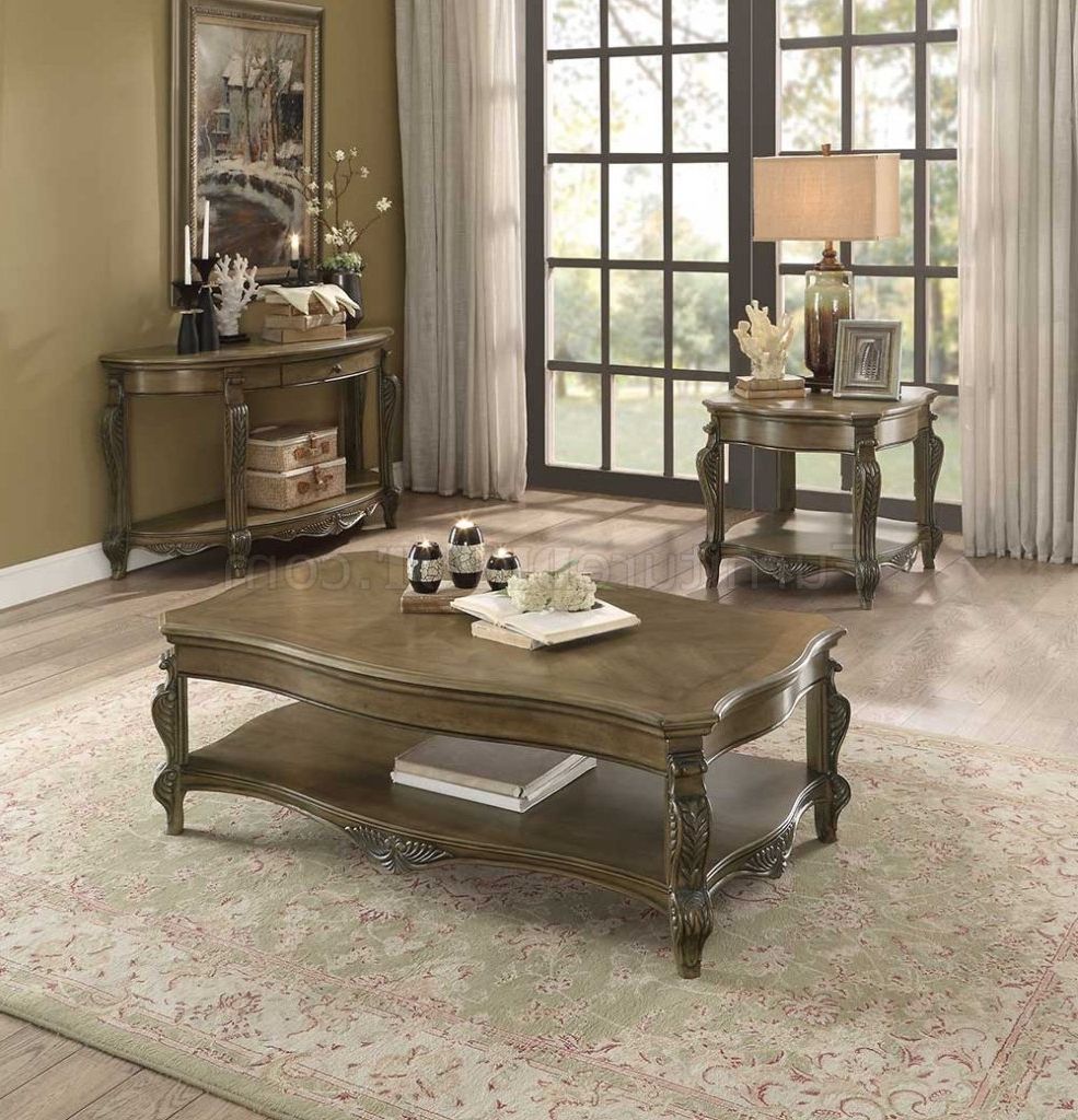 Current Warm Pecan Coffee Tables Throughout Moorewood Park Coffee Table 1704 30 In Pecanhomelegance (View 16 of 20)